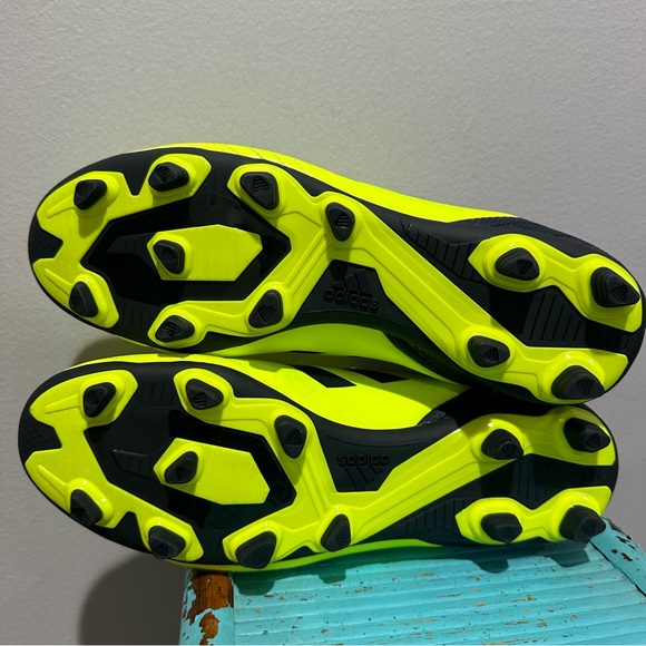 NEW ADIDAS Copa Soccer Cleat Solar Yellow Black Size 7.5 - Picture 8 of 14